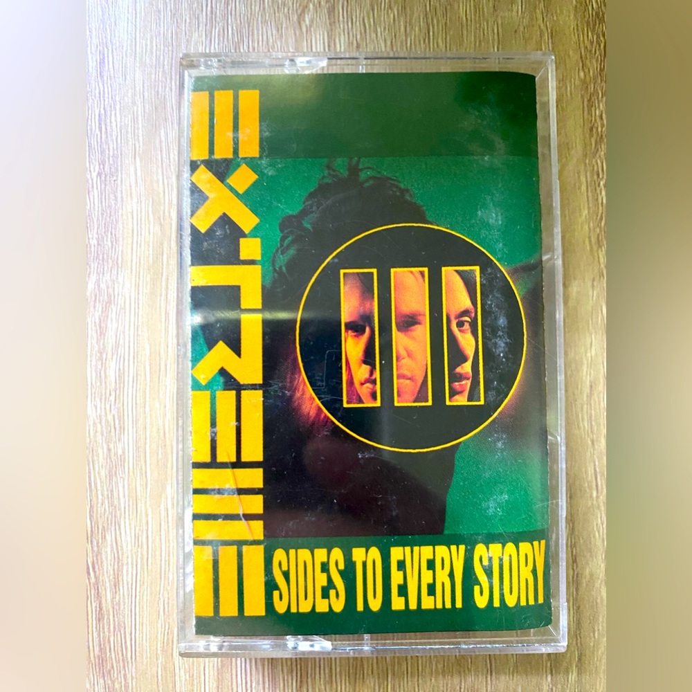 EXTREME 111 SIDES TO EVERY STORY CASSETTE ALBUM FUNK METAL HARD ROCK GLAM